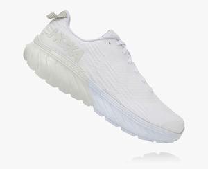Hoka One One Women's Mach 3 Road Running Shoes White/Blue Sale Online [OGTAN-3526]